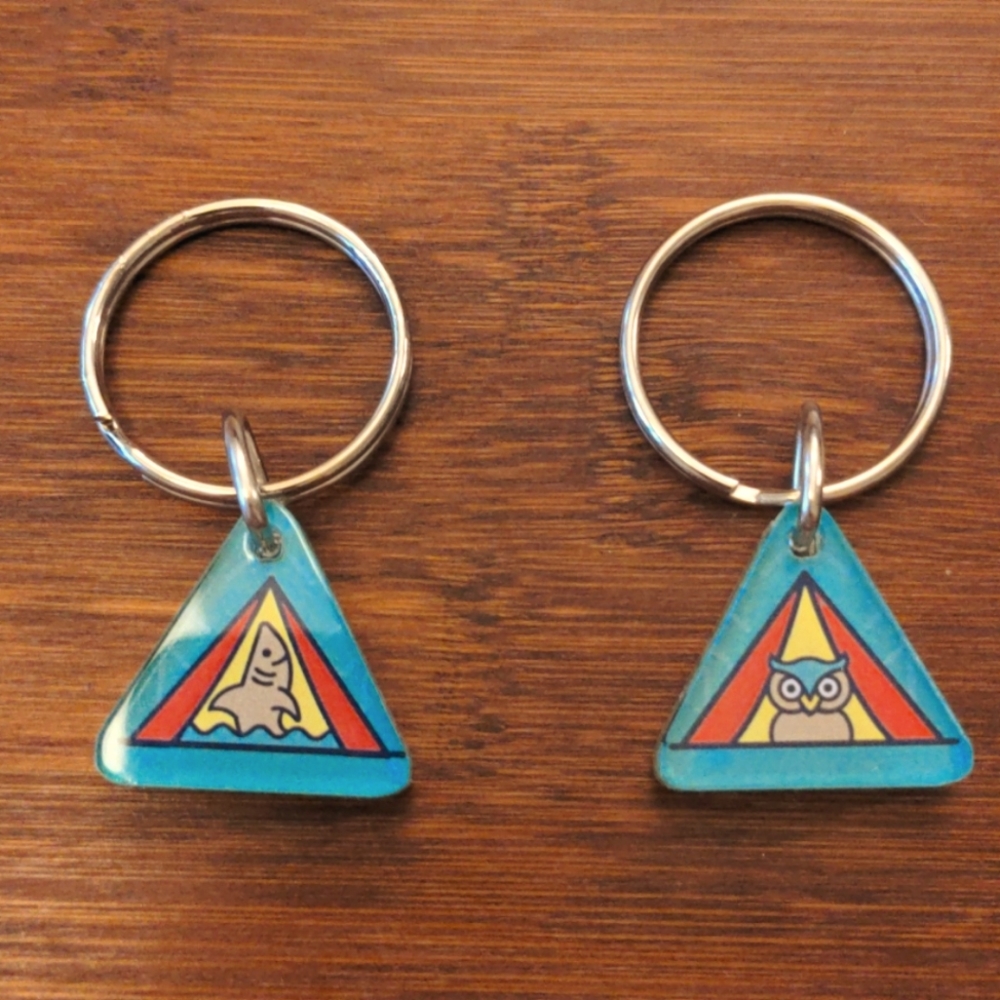 Partners in Crime keychain for best friends